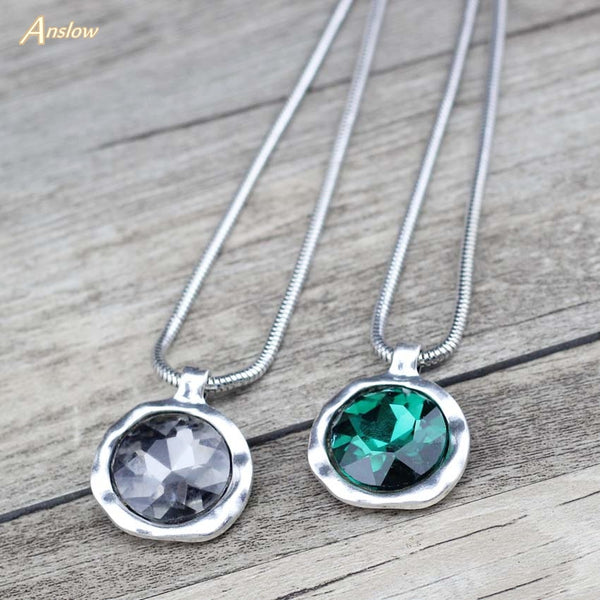 Anslow New Personalized Creative Custom Jewelry Short Necklace For Women Female Necklace Pendant Love Friends Gift  LOW0079AN