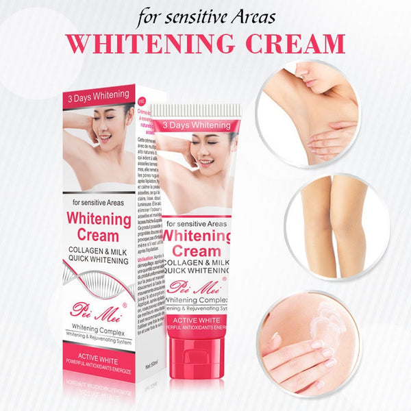 Whitening Cream Vaginal Lips Private Part Pink Underarm Intimate Whitening Dark Nipple Bleaching Cream Skin Care Body Whitening