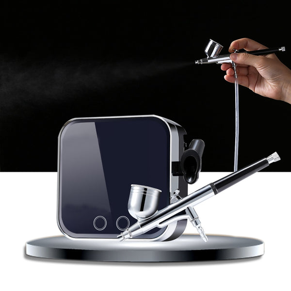 Newest Arrival Airbrush Makeup Kit With Compressor Pro 0.3mm Aerograph Face Skin Replenishment Tool EU/US/UK/AU Plug Standard
