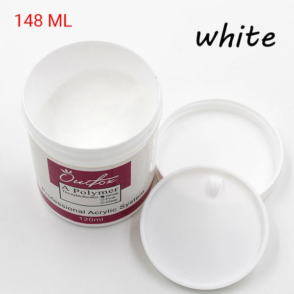120ml Monomer Acrylic Powder Liquid clear color acrylic nail kit powder and nail liquid art manicure tool for nail extension set