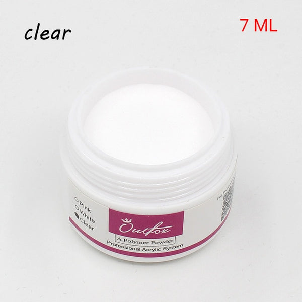 120ml Monomer Acrylic Powder Liquid clear color acrylic nail kit powder and nail liquid art manicure tool for nail extension set