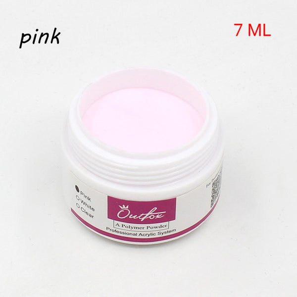 120ml Monomer Acrylic Powder Liquid clear color acrylic nail kit powder and nail liquid art manicure tool for nail extension set