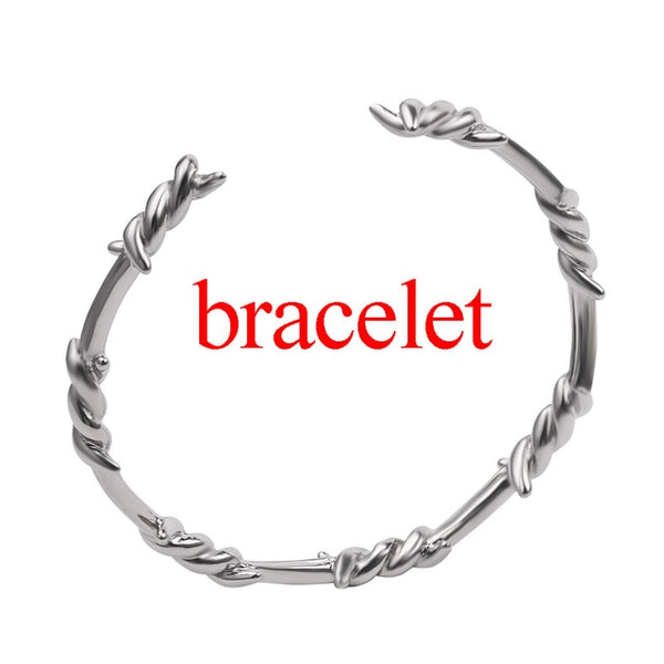 Wire Brambles Necklace Women Hip-hop Punk Style Barbed Wire Brambles Link Chain Choker Gifts for Friends Collares de Moda 2019
