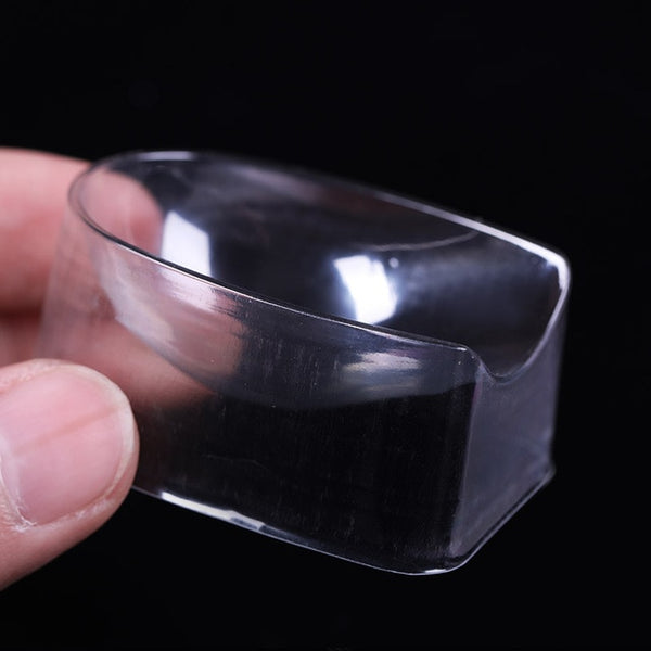 1PC Acrylic Powder Liquid Crystal Glass Acrylic Nail Cup Dappen Dish Lid Bowl Cup Holder  Equipment Nail Tools
