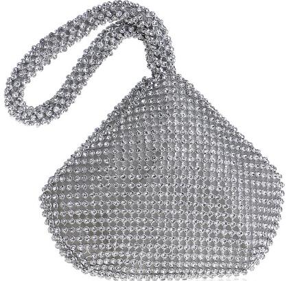 SEKUSA Soft Beaded Women Evening Bags Cover Open Style Lady Wedding Bridalmaid Handbags Purse Bag For New Year Gift Clutch