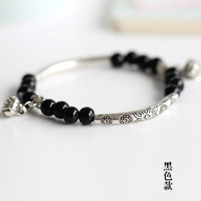Women's Ceramic hand made DIY Bracelets Artware Retro bracelet for woman girl gift Fashion Jewelery wholesale #1555