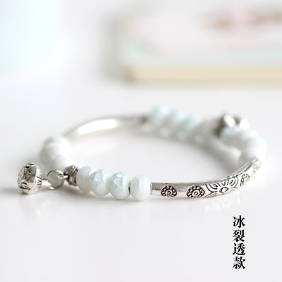 Women's Ceramic hand made DIY Bracelets Artware Retro bracelet for woman girl gift Fashion Jewelery wholesale #1555