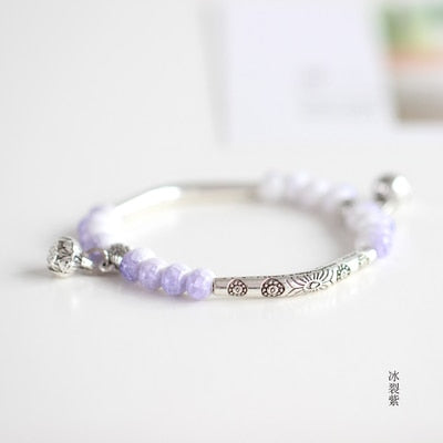 Women's Ceramic hand made DIY Bracelets Artware Retro bracelet for woman girl gift Fashion Jewelery wholesale #1555