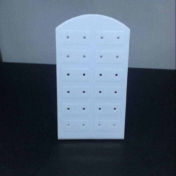 New 3 Size Fashion Earrings Ear Studs Jewelry Show Plastic Jewelry Display Rack Metal Stand Organizer Holder for necklaces