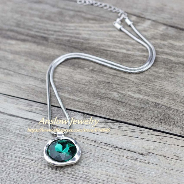 Anslow New Personalized Creative Custom Jewelry Short Necklace For Women Female Necklace Pendant Love Friends Gift  LOW0079AN