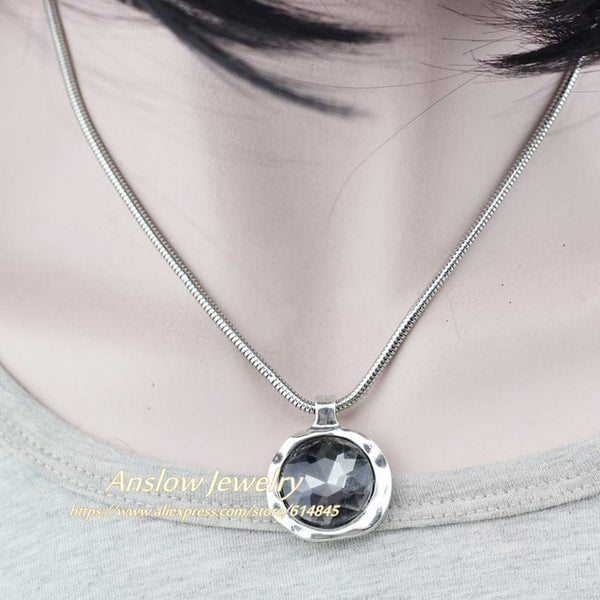 Anslow New Personalized Creative Custom Jewelry Short Necklace For Women Female Necklace Pendant Love Friends Gift  LOW0079AN