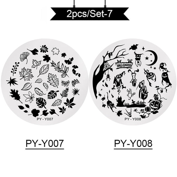 PICT YOU Nail Stamping Plates Rectangle Geometric Line Wave Pattern Stainless Steel Nail Art Image Stamp Stencils Design J004