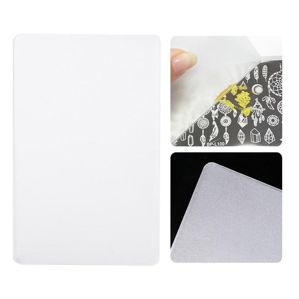 PICT YOU Nail Stamping Plates Flower Rectangle Stainless Steel Nail Image Stencils Stamping Template