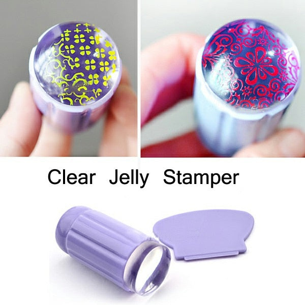 PICT YOU Nail Stamping Plates Flower Rectangle Stainless Steel Nail Image Stencils Stamping Template