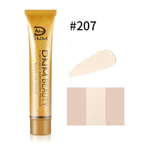 Professional Full Skin Concealer Foundation Cream Face Blemish Cover Dark Spot Tattoo Contour Makeup Liquid Concealer Cosmetic