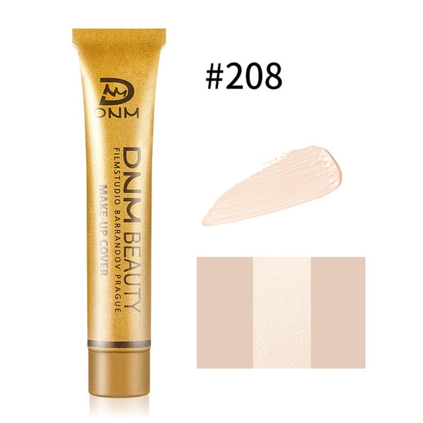 Professional Full Skin Concealer Foundation Cream Face Blemish Cover Dark Spot Tattoo Contour Makeup Liquid Concealer Cosmetic