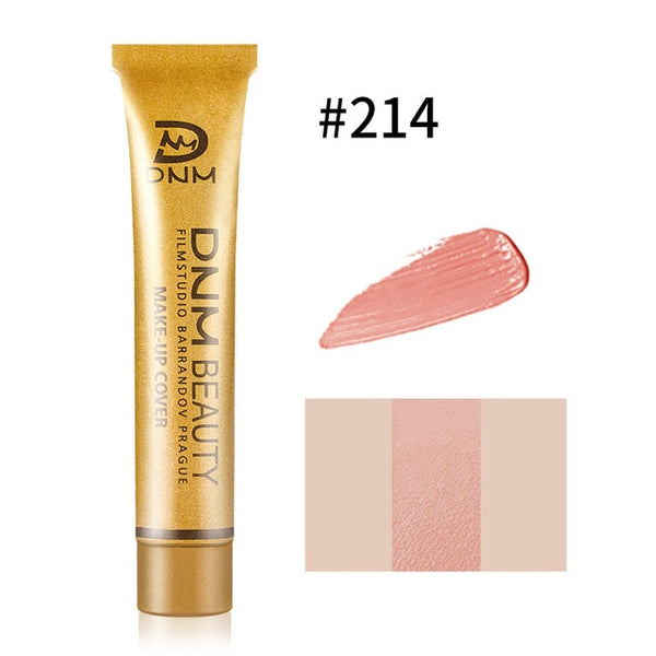 Professional Full Skin Concealer Foundation Cream Face Blemish Cover Dark Spot Tattoo Contour Makeup Liquid Concealer Cosmetic