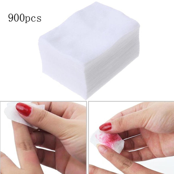 500/300/900/50/32Pcs/Roll White Nail Polish Gel Remover Wipes Nail Art Tips Manicure Cleaning Wipes Cotton Lint Pads Paper props