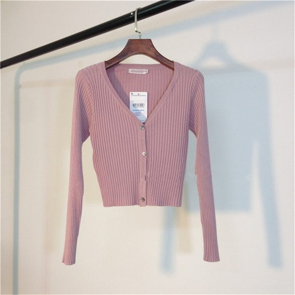 Neploe Spring Newly Patchwork Women Cardigans 2020 Fashion Slim Ladies Knitted Sweater Long Sleeve Buttons Sweater 65057