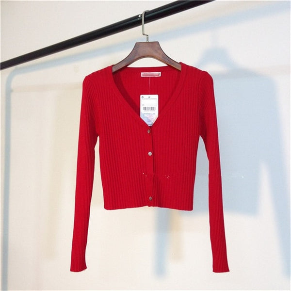 Neploe Spring Newly Patchwork Women Cardigans 2020 Fashion Slim Ladies Knitted Sweater Long Sleeve Buttons Sweater 65057