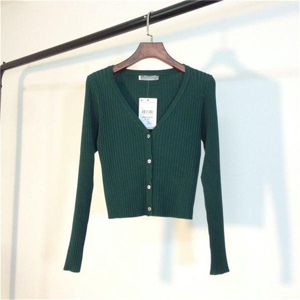Neploe Spring Newly Patchwork Women Cardigans 2020 Fashion Slim Ladies Knitted Sweater Long Sleeve Buttons Sweater 65057