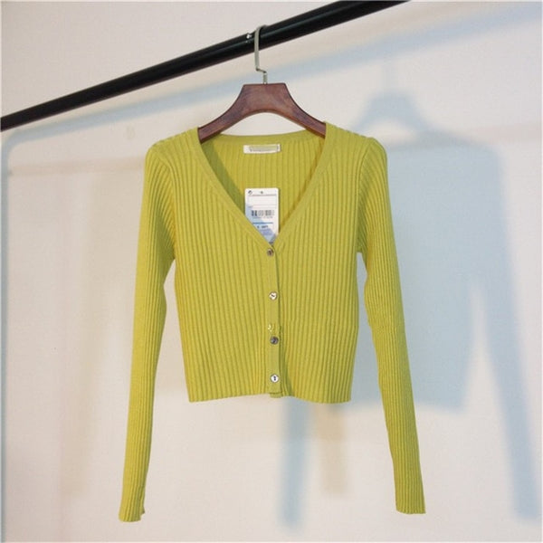 Neploe Spring Newly Patchwork Women Cardigans 2020 Fashion Slim Ladies Knitted Sweater Long Sleeve Buttons Sweater 65057