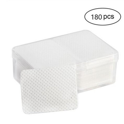 200 pcs Lint-Free Nail Remover Cotton Wipes Absorbent UV Gel Nail  Polish Remover Cleaner Non-toxic Paper Pad Napkins for Polish