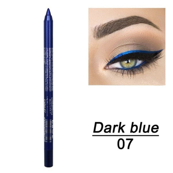 DNM Color Eyeliner Pen Pearl The Shadows Pen Waterproof Sweat Is Not Blooming Make Up Comestics Long-lasting Eye Pencil TSLM1