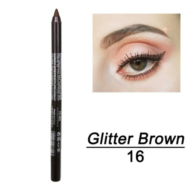 DNM Color Eyeliner Pen Pearl The Shadows Pen Waterproof Sweat Is Not Blooming Make Up Comestics Long-lasting Eye Pencil TSLM1