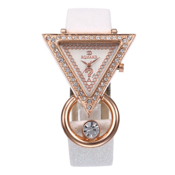 Fashion Casual Bracelet Watch Women High-end Blue Glass Life  Distinguished Quartz Watch Clock Female M