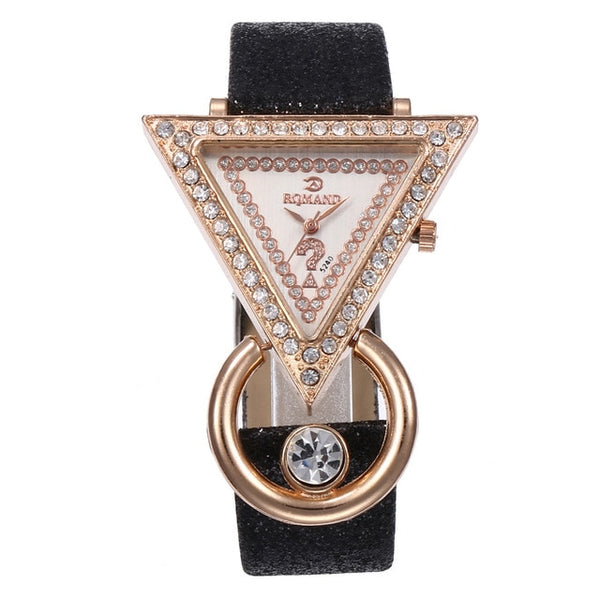 Fashion Casual Bracelet Watch Women High-end Blue Glass Life  Distinguished Quartz Watch Clock Female M