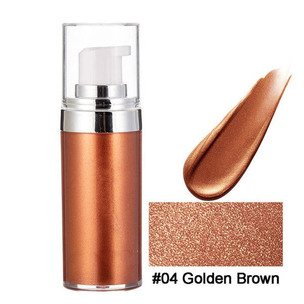 Bronzer Highlighter Liquid Setting Spray Illuminating Face Shimmer Long-lasting Brighten Glow Face Glow Highlighter Makeup Face