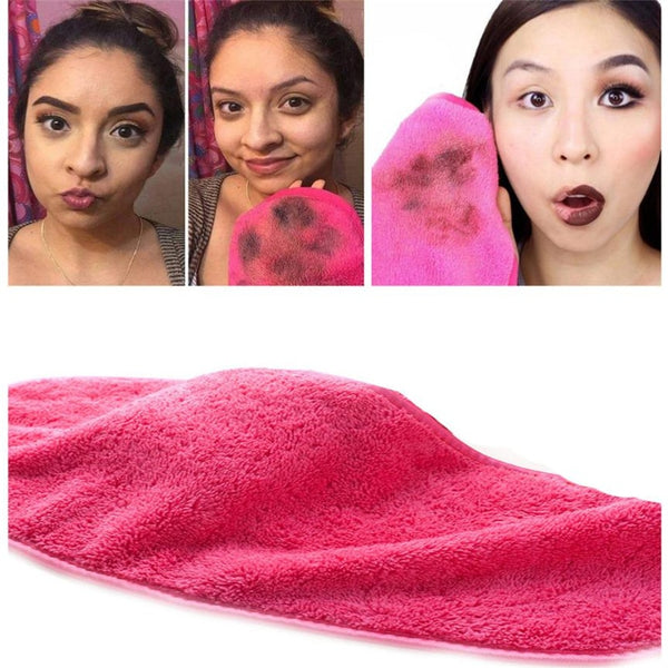 1PC Makeup Remover 40*18CM Microfiber Cloth Pads Remover Towel Face Cleansing Makeup