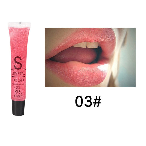Glitter Liquid Lipstick Long Lasting Waterproof Moisturizing Candy Color Lip Gloss