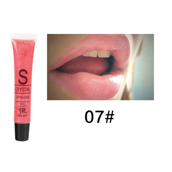 Glitter Liquid Lipstick Long Lasting Waterproof Moisturizing Candy Color Lip Gloss