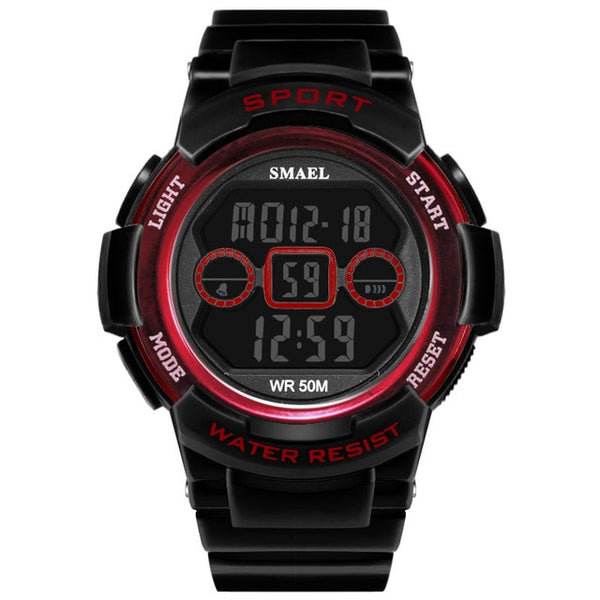 SMAEL Watches Digital Sport Women Fashion Wristwatch for Girls Digital-watch Best Gifts for Girls 1632B Sport Watch Waterproof