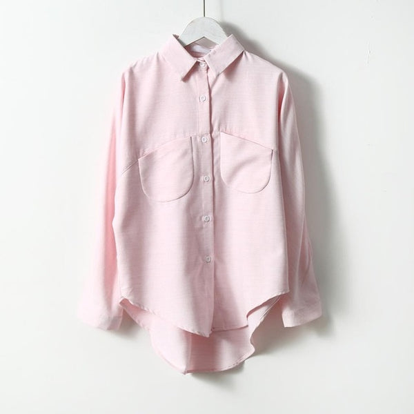 2020 Spring Women Summer Blouse Korean Long Sleeve Womens Tops And Blouses Vintage Women Shirts Blusas Roupa Feminina Tops