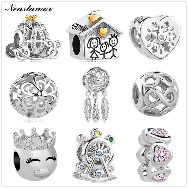 2020 new Infinite Shine Sweet Home Bead fit Original Pandora charms Bracelet necklace trinket jewelry for women man DIY making
