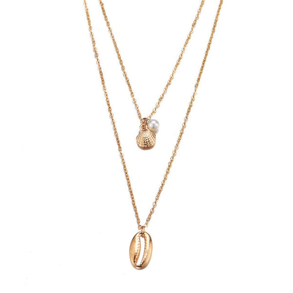 17KM Multilayer Crystal Moon Necklaces & Pendants For Women Vintage Charm Gold Choker Necklace 2020 Bohemian Jewelry Wholesale