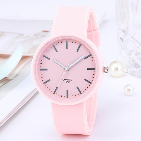 2020 New Fashion Women's Watches Ins Trend Candy Color Wrist Watch Korean Silicone Jelly Watch Reloj Mujer Clock Gifts for Women