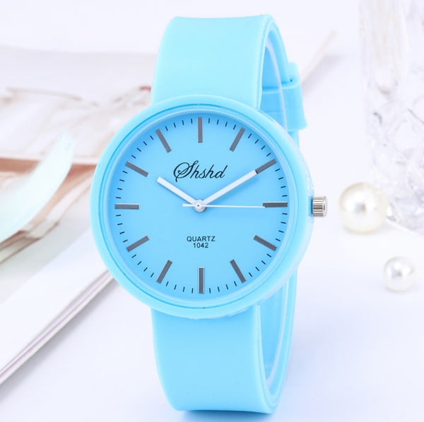 2020 New Fashion Women's Watches Ins Trend Candy Color Wrist Watch Korean Silicone Jelly Watch Reloj Mujer Clock Gifts for Women