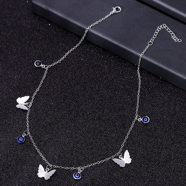 Small Animal Butterfly Stars Chain Necklaces for Women Hot Sale Gold Silver Color Clavicle Chain Necklaces Jewelry Accessories