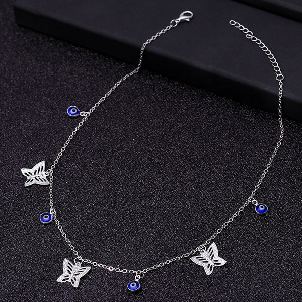 Small Animal Butterfly Stars Chain Necklaces for Women Hot Sale Gold Silver Color Clavicle Chain Necklaces Jewelry Accessories