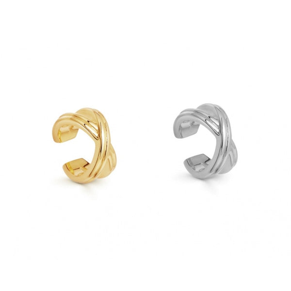 2019 New Fashion Pearl Ear Cuff Bohemia Stackable C Shaped CZ Rhinestone Small Earcuffs Clip Earrings for Women Wedding Jewelry