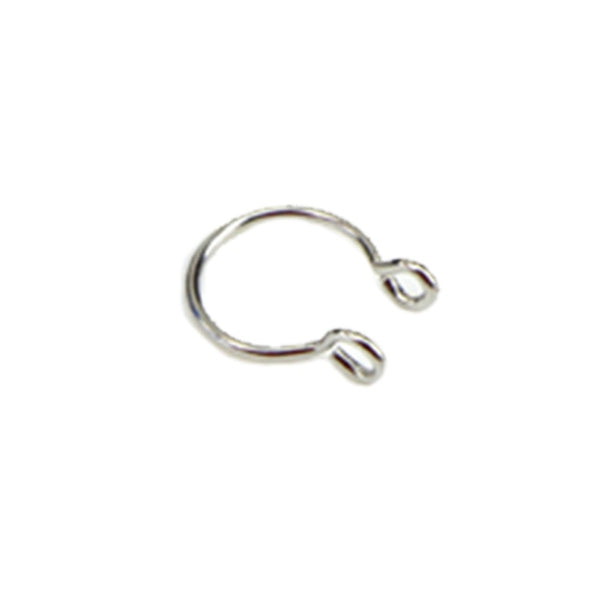 1pcs U Shaped Fake Nose Ring Hoop Septum Rings Stainless Steel Nose Piercing Fake Piercing Oreja Pircing Jewelry