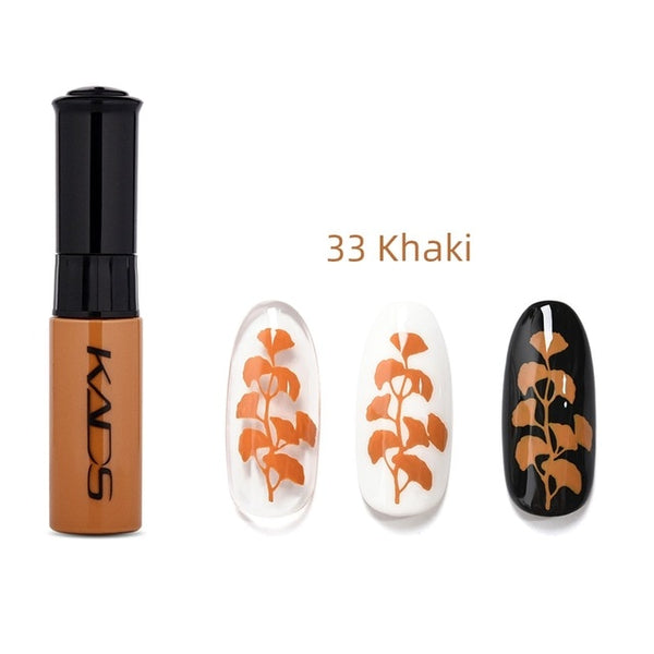 KADS Stamp polish 1 Bottle/LOT Nail Polish & stamping polish nail art 31 colors Optional 10g Stamping Polish Gel Nails Lacquer