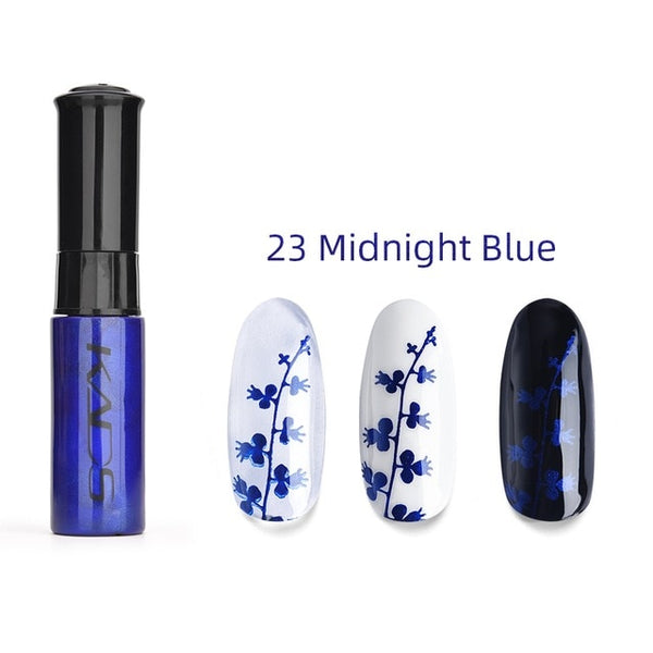 KADS Stamp polish 1 Bottle/LOT Nail Polish & stamping polish nail art 31 colors Optional 10g Stamping Polish Gel Nails Lacquer