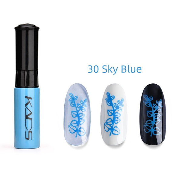 KADS Stamp polish 1 Bottle/LOT Nail Polish & stamping polish nail art 31 colors Optional 10g Stamping Polish Gel Nails Lacquer