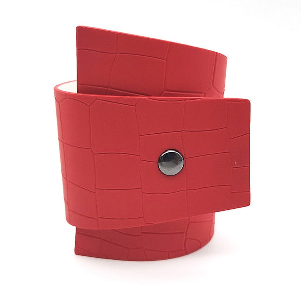 YD&YDBZ Crack Leather Bracelets Women Fashion Jewelry Vintage Bangles Bracelet  Punk Style Soft Leather Jewellery Cool Wholesale