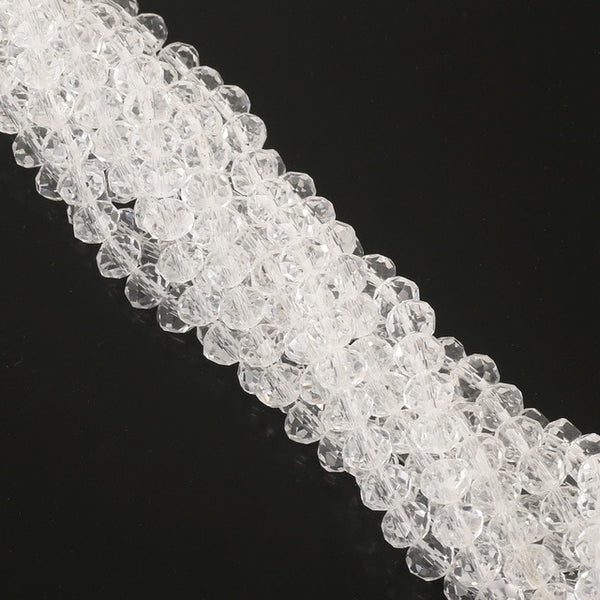 2 3 4 6 8mm about 70-195Pcs Crystal Beads AB multicolor Sapcer Glass Beads for Jewelry Making DIY Handmade Bracelet Wholesale